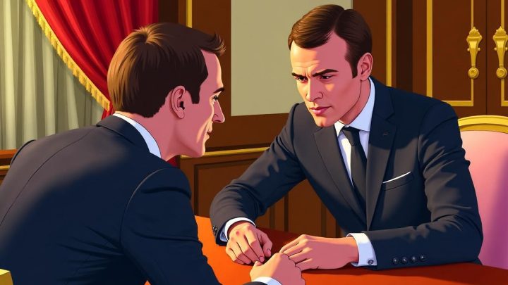 Key Discussion: Momen Prabowo Disambut Hangat Macron dan Istri di Istana Elysee